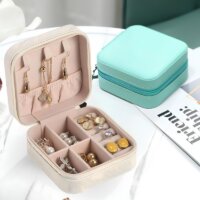 Мини кутия за бижута, Преносим органайзер за бижута - Mini Jewelry Box