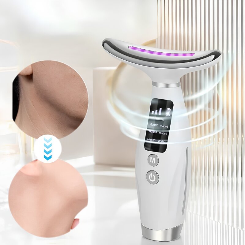 Анти-ейдж уред за лифтинг на лице, EMS масажор за лице и шия - EMS AntiWrinkle » Murzel.bg Анти-ейдж уред за лифтинг на лице, EMS масажор за лице и шия - EMS AntiWrinkle