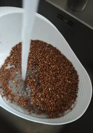 Click to view full screen Цедка за измиване на ориз, плодове и зеленчуци, кошница за отцеждане - Colander Bowl photo review